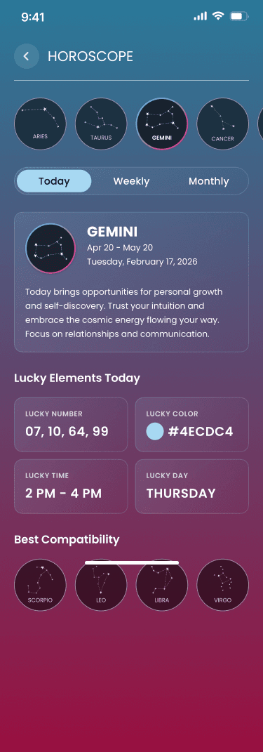 Main App Screen